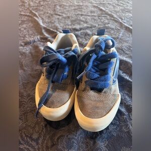 Vans Kids Blue and Gray Sneakers